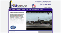 Desktop Screenshot of lightpoledancer.com